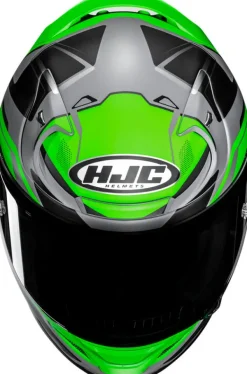 HJC Integraalhelmen|Bluetooth Helmen-RPHA 12 Bre Green/Back 418