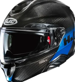 HJC Systeemhelmen|Helmen Met Zonnevizier-RPHA-91 Carbon Eig Back/Bue 150