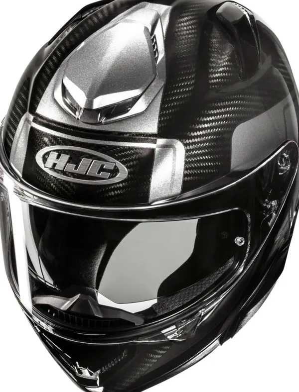 HJC Helmen Met Zonnevizier|Race Helmen-RPHA-72 Carbon Fynex Back/Grey 180