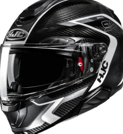 HJC Systeemhelmen|Helmen Met Zonnevizier-RPHA-91 Carbon Grey/White 828