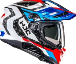 HJC Adventure Helmen|Helmen Met Zonnevizier-RPHA-60 Dakar White/Bue 253