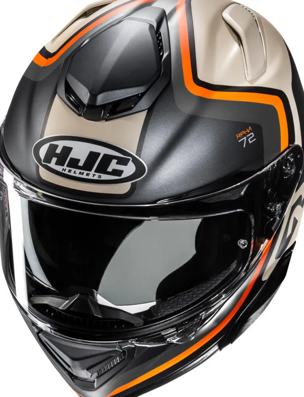HJC Integraalhelmen|Helmen Met Zonnevizier-RPHA-72 Erne Grey/Orange 183