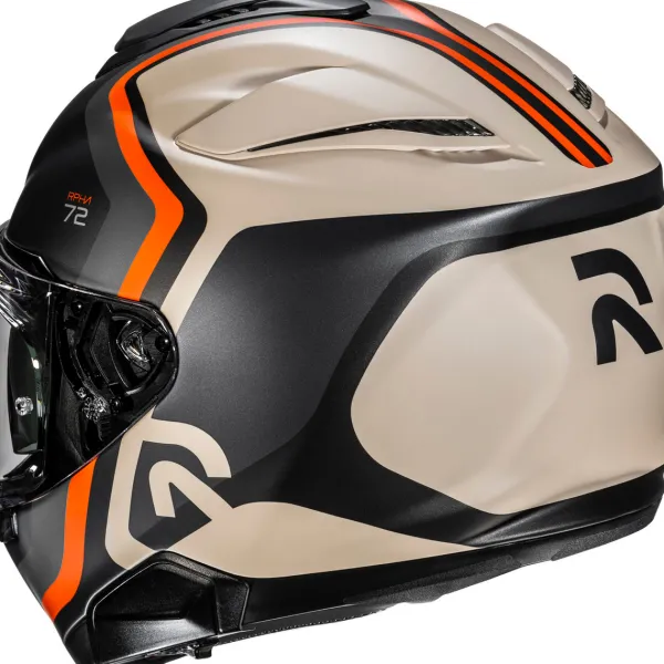 HJC Integraalhelmen|Helmen Met Zonnevizier-RPHA-72 Erne Grey/Orange 183