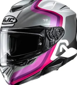 HJC Integraalhelmen|Helmen Met Zonnevizier-RPHA-72 Erne White/Purple 126