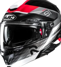 HJC Systeemhelmen|Helmen Met Zonnevizier-RPHA-91 ada Back/Red 123