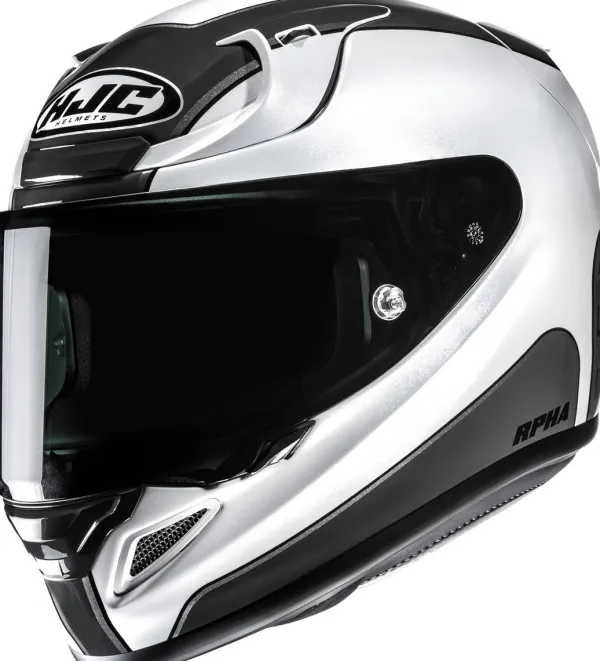 HJC Integraalhelmen|Bluetooth Helmen-RPHA-12 Repon Back/White 120