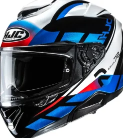 HJC Integraalhelmen|Helmen Met Zonnevizier-RPHA-72 Vaue Back/Bue 125