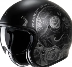 HJC Retro Helmen|Helmen Met Zonnevizier-V31 Deto Back/Grey 180