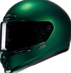 HJC Retro Helmen|Integraalhelmen-V10 Green 404