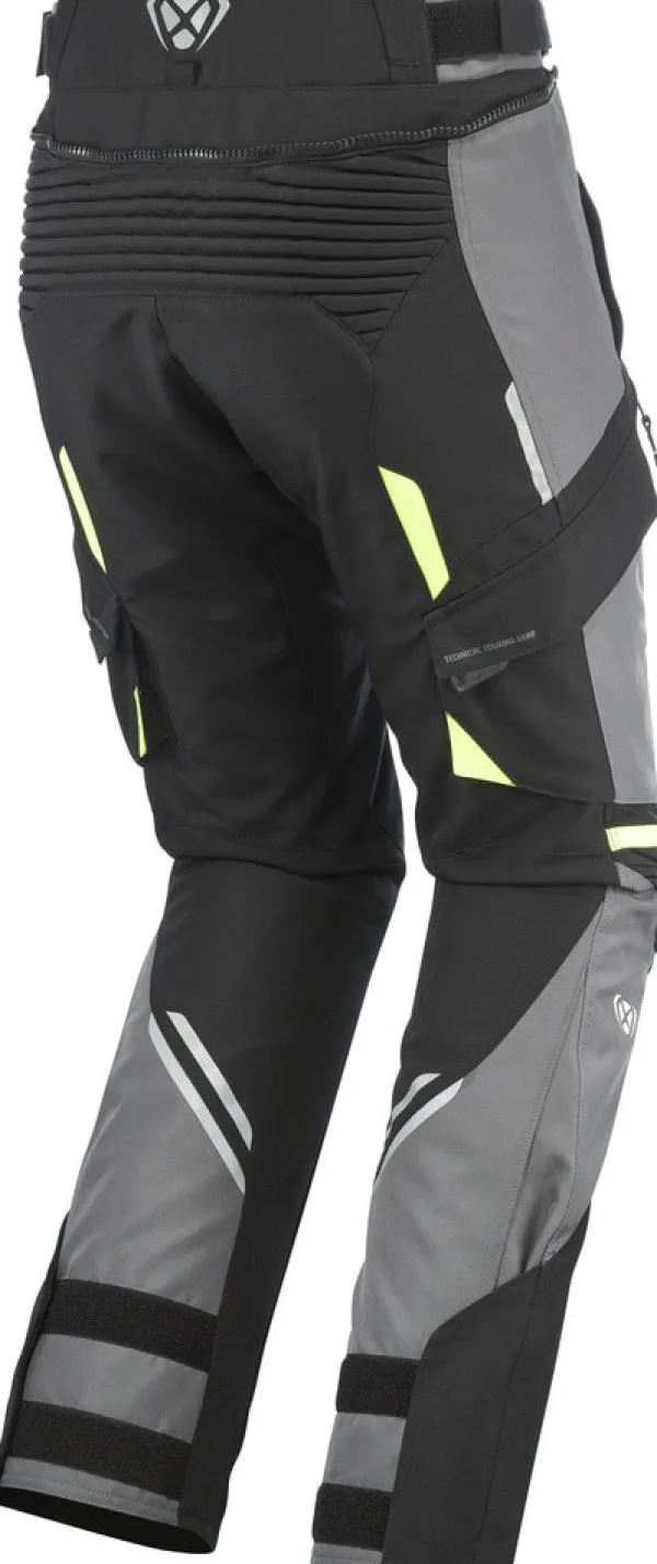 Ixon Motorbroeken-idgard otorbroek Back/Grey/Bright Yeow 1086