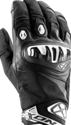 Ixon Motorhandschoenen-Torpedo Gove Back/White 1015