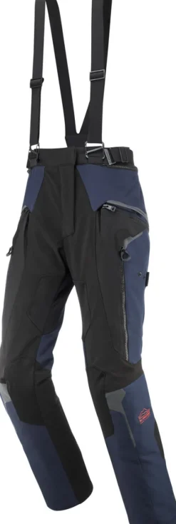 Ixon Motorbroeken-Odin ady otorbroek Navy/Back/Bright Red 3047