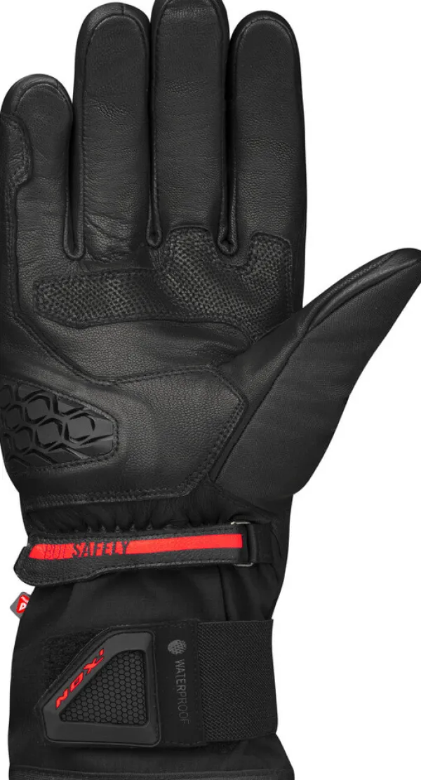 Ixon Motorhandschoenen-Pro Ragnar Gove Back/Bright Red 1117