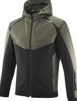 Ixon Motorjassen-ection otorja Khaki/Back 8010