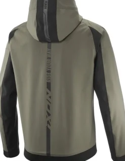 Ixon Motorjassen-ection otorja Khaki/Back 8010