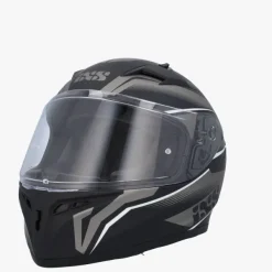 iXS Kinder Scooterhelmen-136 2.0 Kid Integraahe att Back/Grey 39 Kinderhe