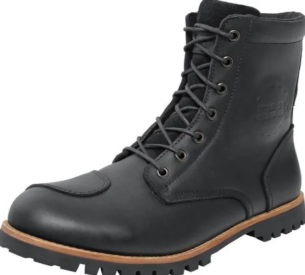 Heren iXS Heren Motorschoenen-Oiled Leather Classic Shoes Black 003
