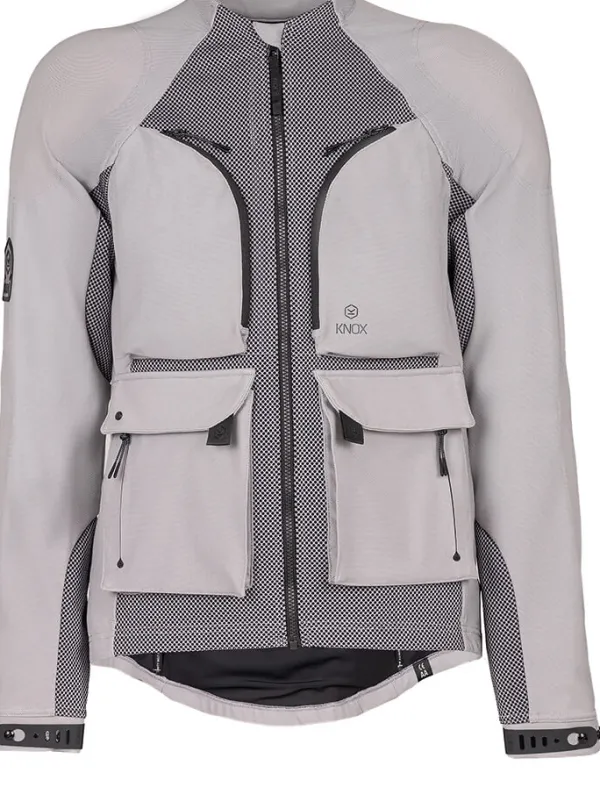 KNOX Motorjassen-Tor otorja ight Grey 101