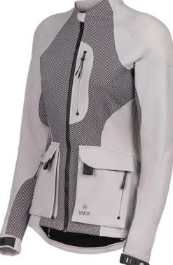 KNOX Motorjassen-Tor Woan otorja ight Grey
