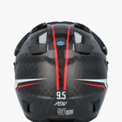 LEATT Adventure Helmen|Crosshelmen-Kit ADV 9.5 Carbon Back