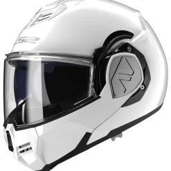 LS2 Systeemhelmen|Helmen Met Zonnevizier-FF906 Advant oid White 06