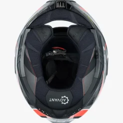 LS2 Systeemhelmen|Helmen Met Zonnevizier-FF901 Advant X Carbon Future Ii Red