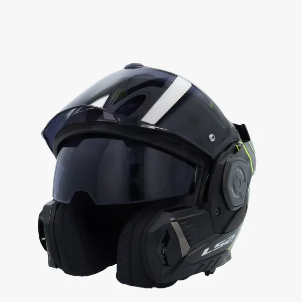 LS2 Systeemhelmen|Helmen Met Zonnevizier-FF901 Advant X Carbon Future Ii H-V Yeow