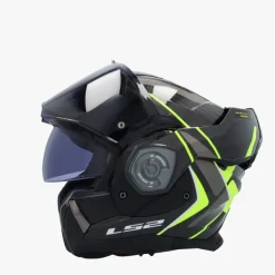 LS2 Systeemhelmen|Helmen Met Zonnevizier-FF901 Advant X Carbon Future Ii H-V Yeow