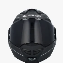 LS2 Systeemhelmen|Helmen Met Zonnevizier-FF901 Advant X Carbon Horizon iver Grey