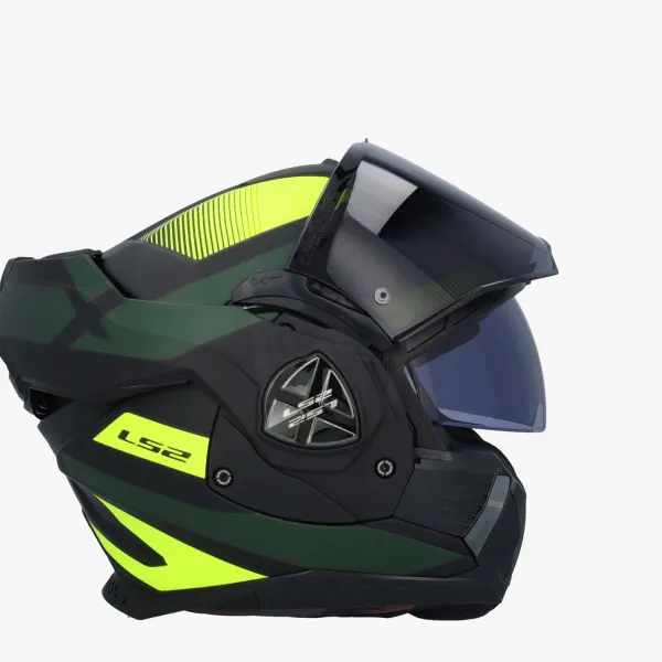 LS2 Systeemhelmen|Helmen Met Zonnevizier-FF901 Advant X Nova Back H-V Yeow-06