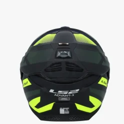 LS2 Systeemhelmen|Helmen Met Zonnevizier-FF901 Advant X Nova Back H-V Yeow-06