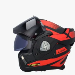 LS2 Systeemhelmen|Helmen Met Zonnevizier-FF901 Advant X Nova Back Red-06
