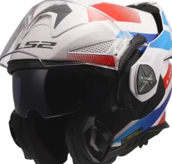 LS2 Systeemhelmen|Helmen Met Zonnevizier-FF901 Advant X Nova White Bue Red-06