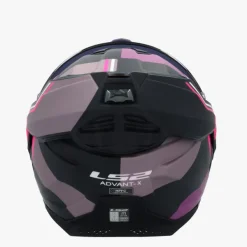 LS2 Systeemhelmen|Helmen Met Zonnevizier-FF901 Advant X Utra Grey Purpe