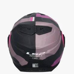 LS2 Systeemhelmen|Helmen Met Zonnevizier-FF901 Advant X Utra Grey Purpe