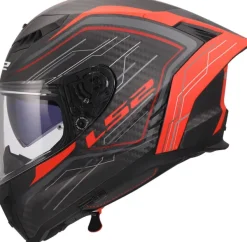 LS2 Integraalhelmen|Race Helmen-FF807 Dragon ubic Red