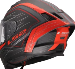 LS2 Integraalhelmen|Race Helmen-FF807 Dragon ubic Red