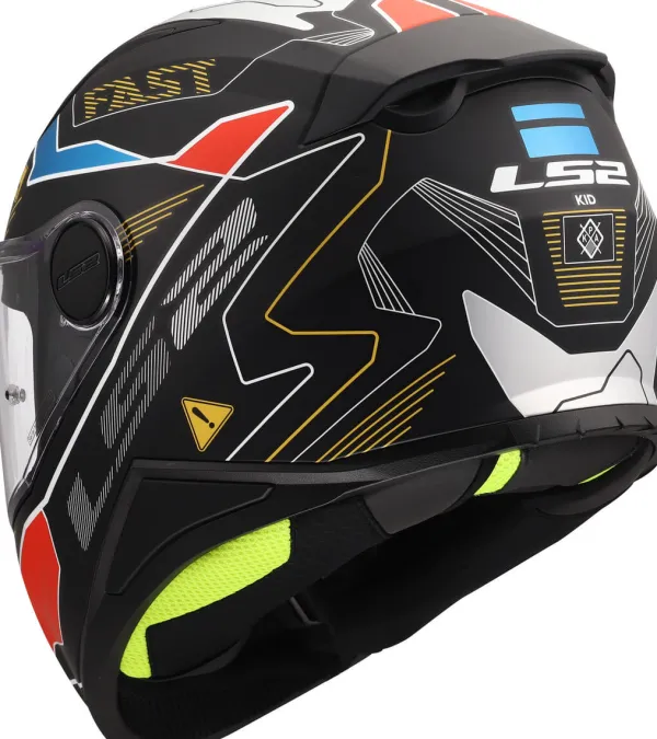 LS2 Integraalhelmen-FF812 Kinderhe Zero Grey Red