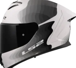 LS2 Integraalhelmen-FF820 Rapid III Fow White Grey
