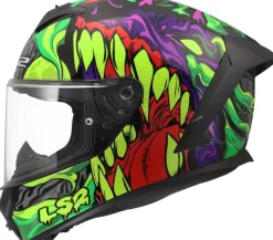 LS2 Integraalhelmen-FF820 Rapid III ycant Purpe Green