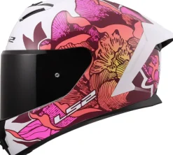 LS2 Integraalhelmen-FF820 Rapid III Poppie Ii White Pink