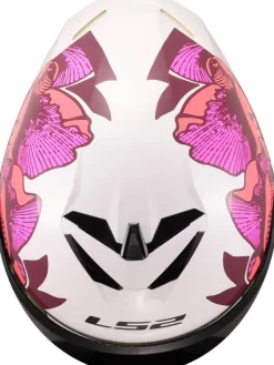 LS2 Integraalhelmen-FF820 Rapid III Poppie Ii White Pink