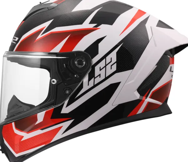 LS2 Integraalhelmen-FF820 Rapid III Xtre White Back Red