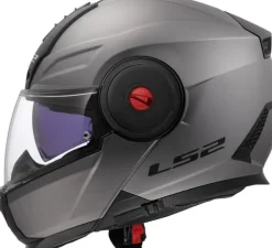 LS2 Systeemhelmen|Helmen Met Zonnevizier-FF902 cope II oid att Titaniu