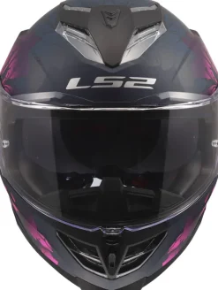 LS2 Integraalhelmen|Race Helmen-FF818 tor III Burt Back Pink