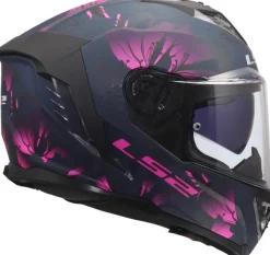 LS2 Integraalhelmen|Race Helmen-FF818 tor III Burt Back Pink