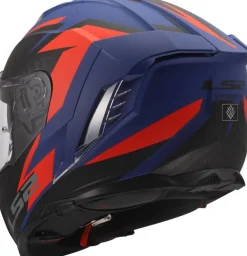 LS2 Integraalhelmen|Race Helmen-FF818 tor III Dynao Bue Red
