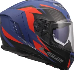LS2 Integraalhelmen|Race Helmen-FF818 tor III Dynao Bue Red