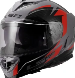 LS2 Integraalhelmen|Race Helmen-FF818 tor III Dynao Grey Red