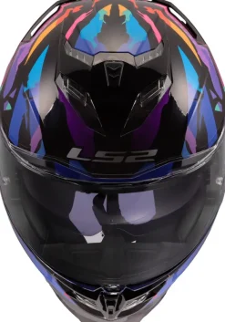 LS2 Integraalhelmen|Race Helmen-FF818 tor III Kao Back Purpe Bue